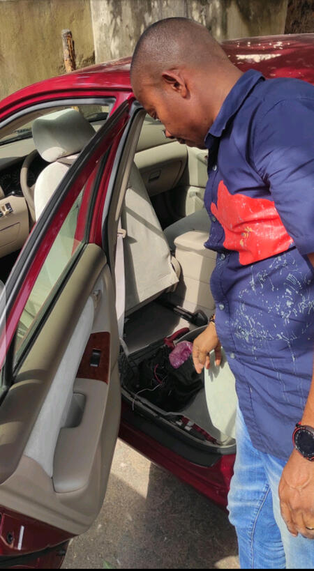 This is all what you need to install car tracker