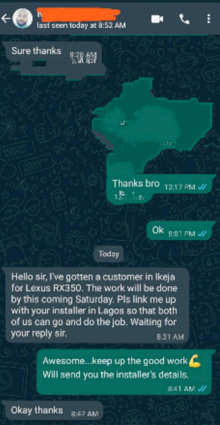 This is all what you need to install car tracker